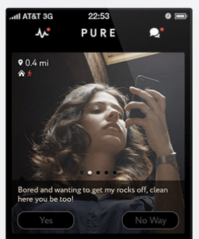 Pure application iphone