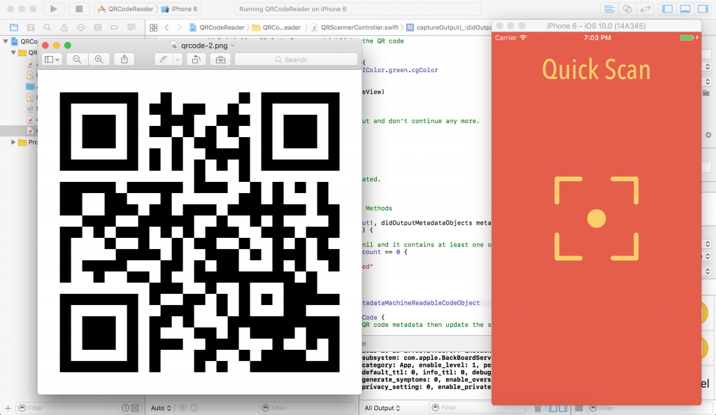 Application iphone inverser image