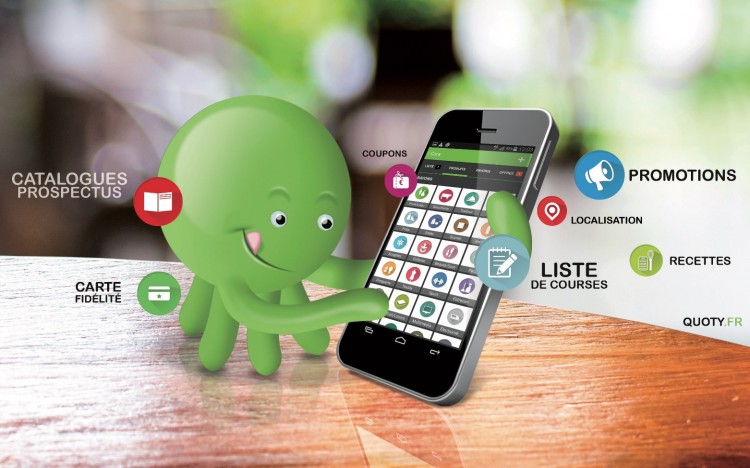 Application iphone course alimentaire