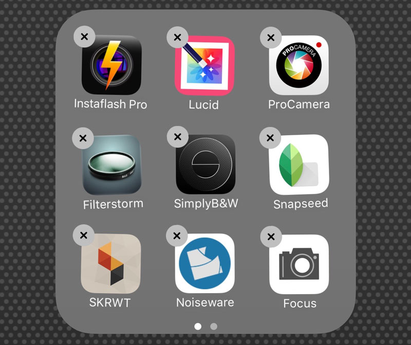Downgrade application iphone
