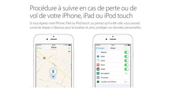 Comment localiser son iphone sans application
