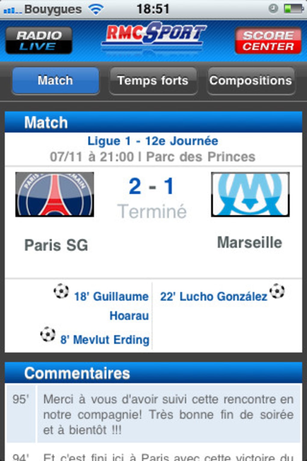 Rmc application iphone