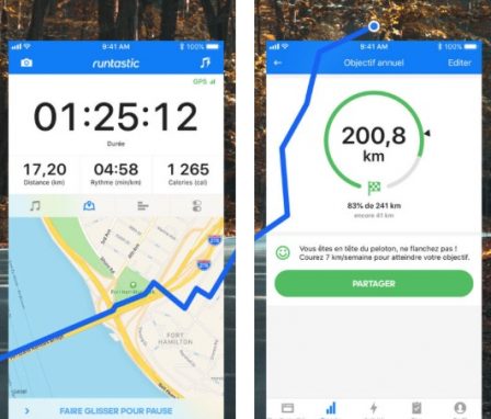 Application running gratuite iphone
