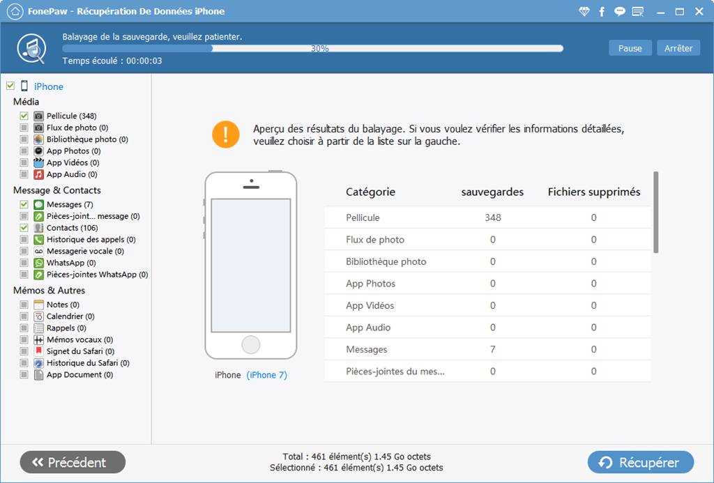 Application historique appel iphone
