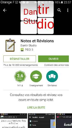 Scolinfo application iphone