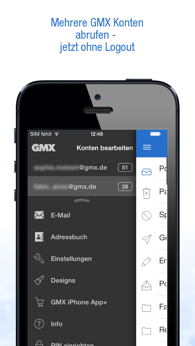 Application gmx iphone