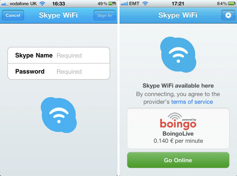 Application iphone free wifi