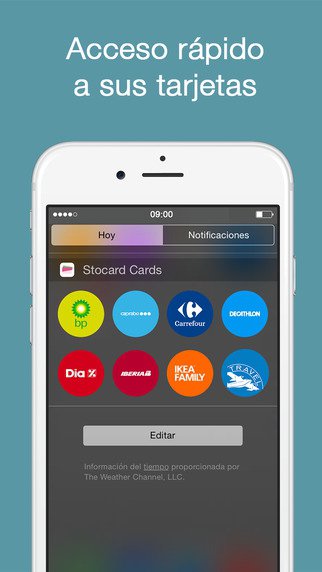 Application iphone pour carte de fidélité