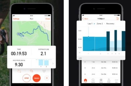 Quelle application iphone pour courir