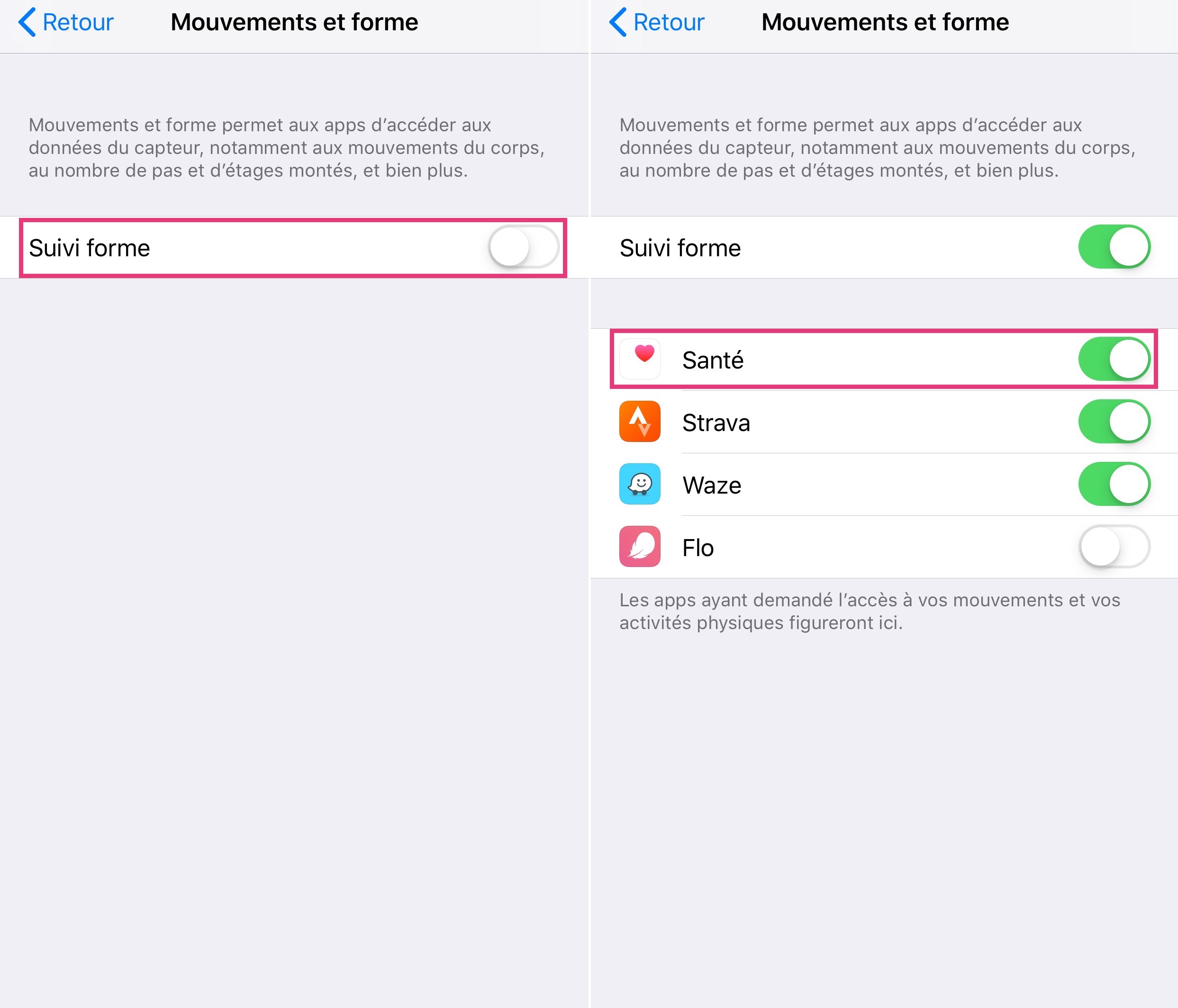 Supprimer application sante iphone