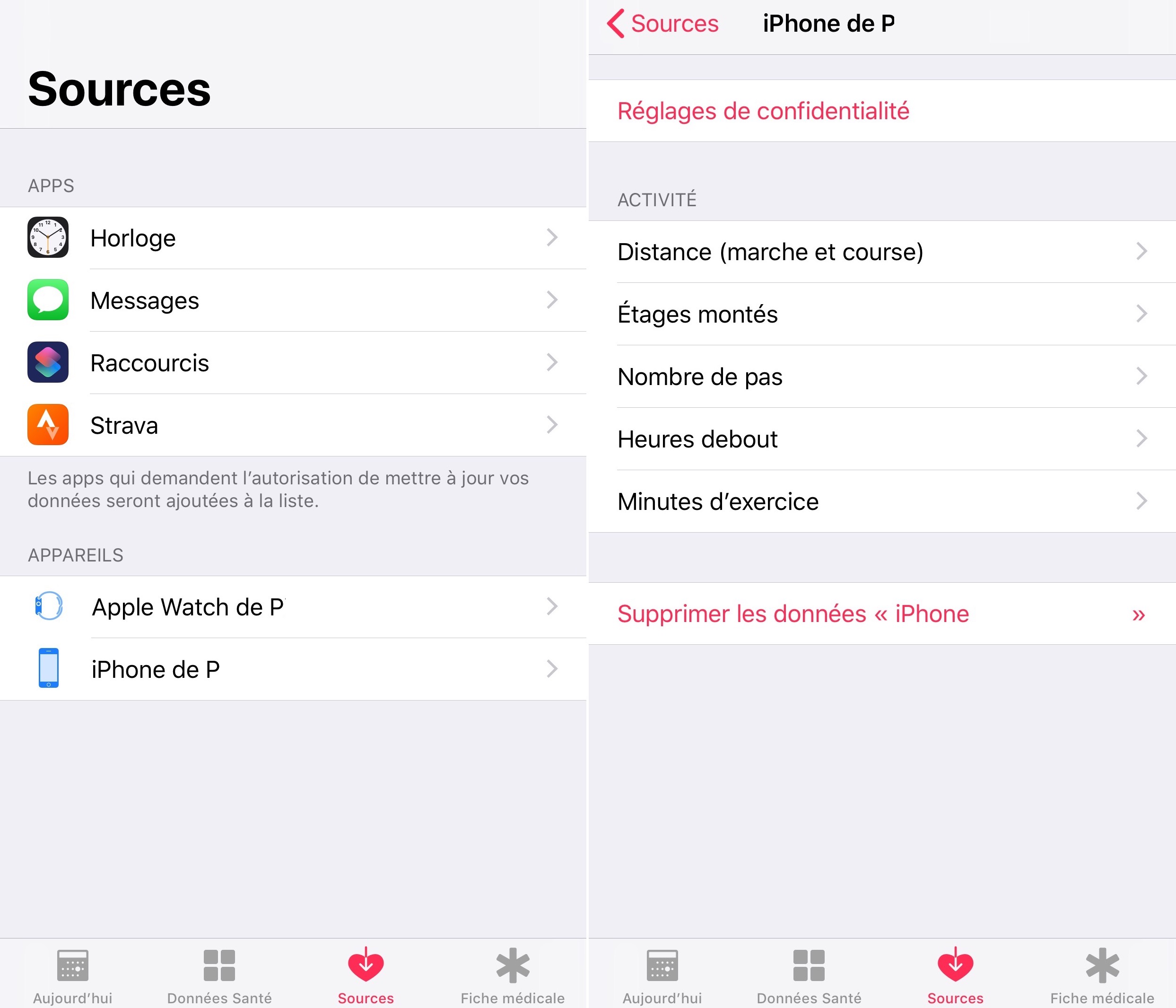 Telecharger application santé iphone