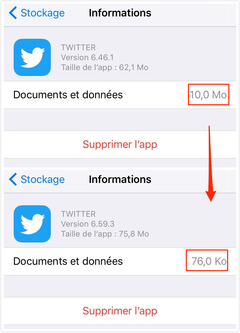 Comment enlever une application sur iphone 4s