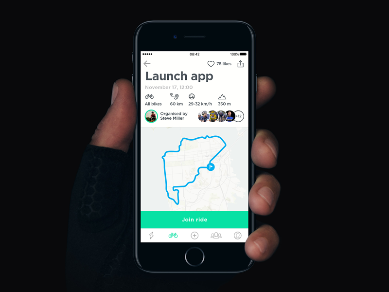 Teaser application iphone