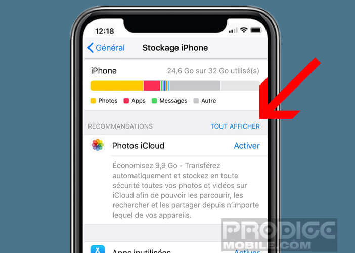 Iphone application en attente de telechargement