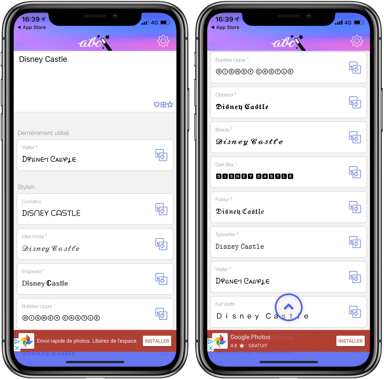 Application pour reduire la taille des photos iphone