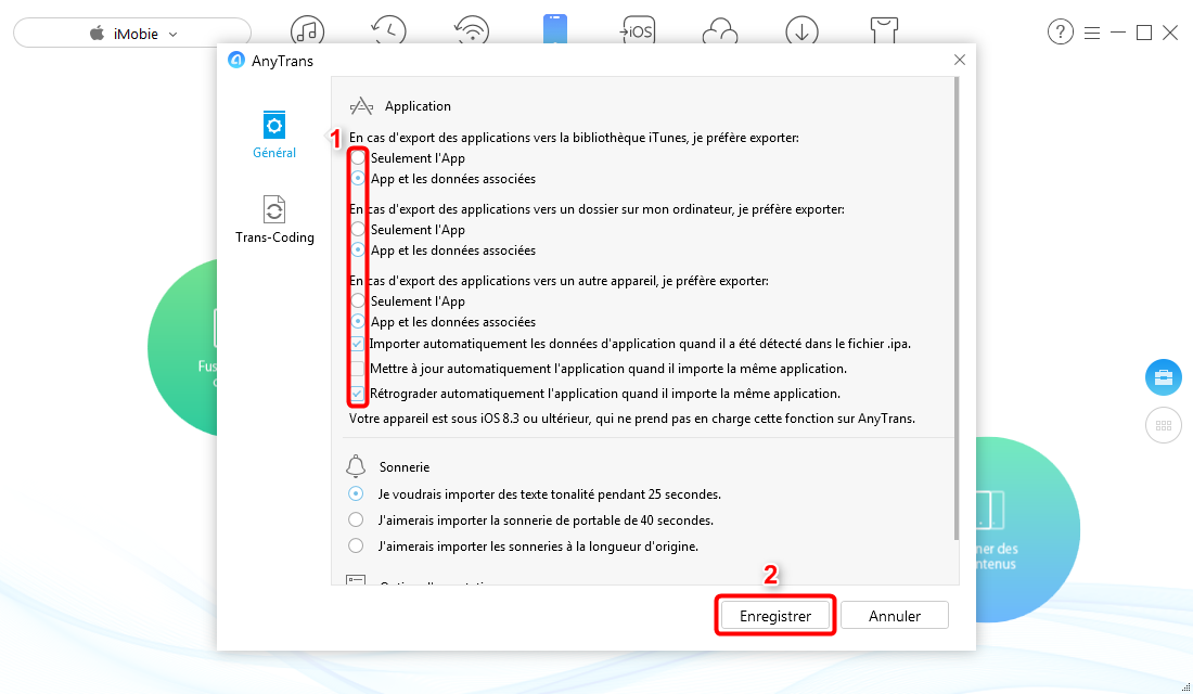 Transferer application iphone sur ordinateur