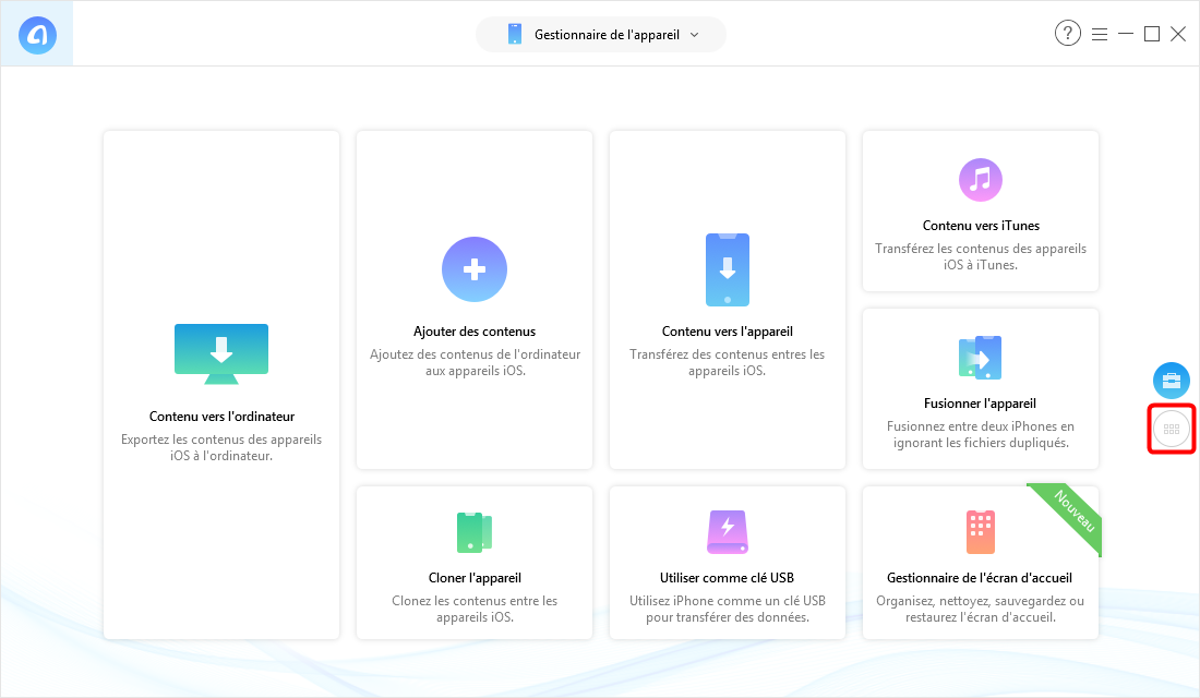 Transfert application iphone vers iphone