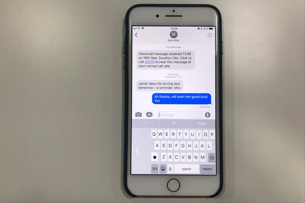 Application sms accusé reception iphone