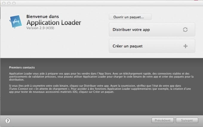 Acceder application iphone sur itunes