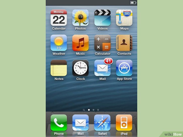 Iphone 3 fermer application