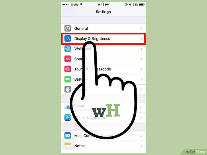 Comment reduire taille application mail iphone