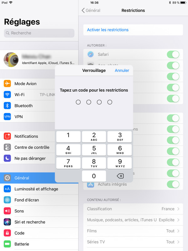 Comment cacher une application sur iphone
