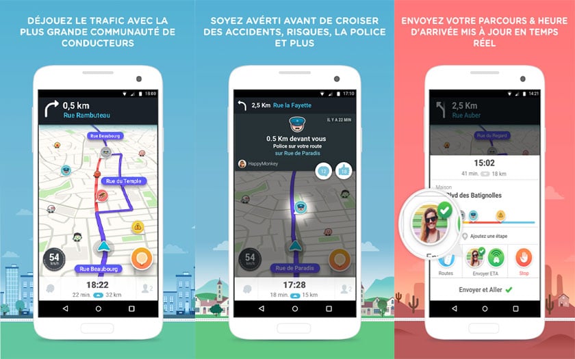 Meilleur application de navigation iphone