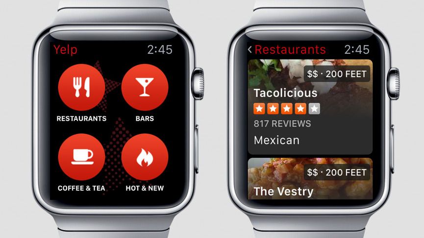 Application iphone watch