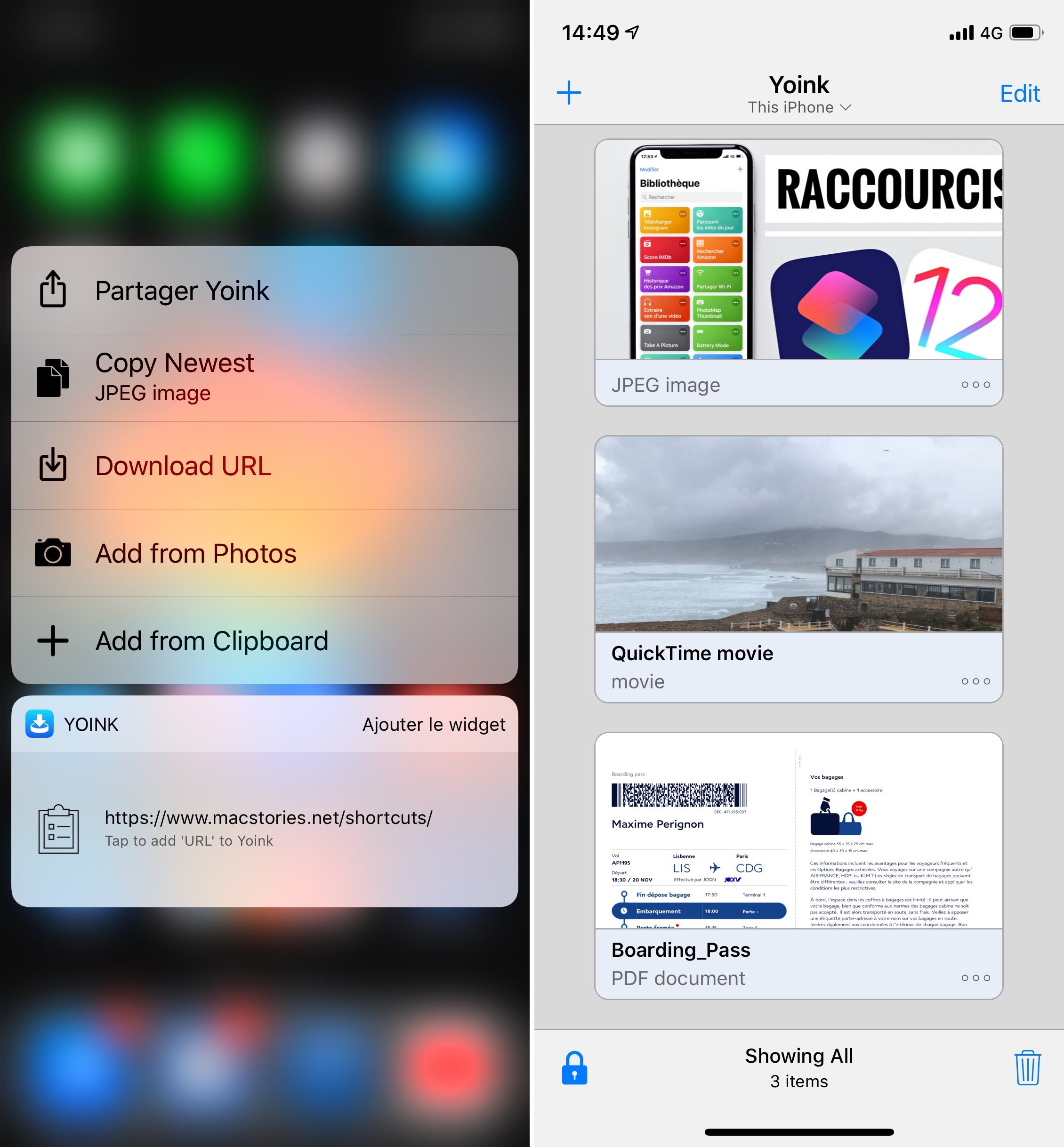 Regrouper application iphone