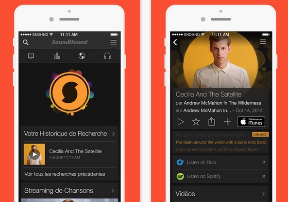 Application iphone 5 musique gratuite