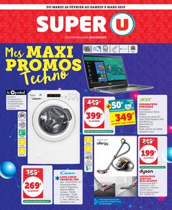 Super u electromenager lave linge