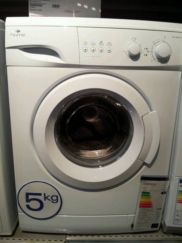 Lave linge pas cher carrefour