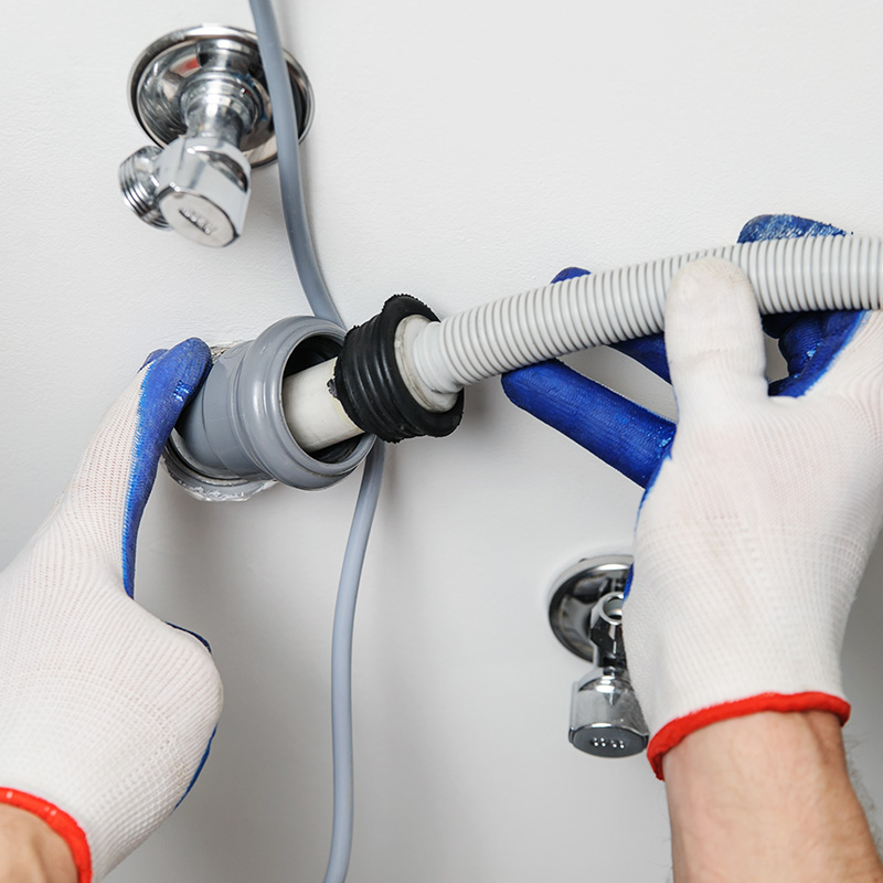 Double sortie d'eau lave vaisselle lave linge
