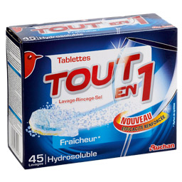 Pastille lave vaisselle dans lave linge