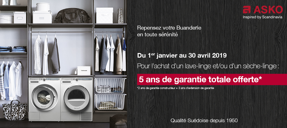 Extension de garantie lave linge