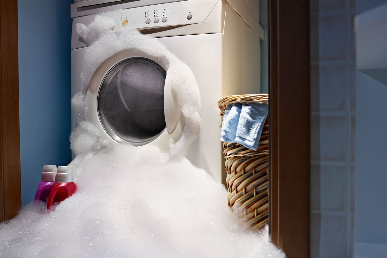 Lave linge qui essore mal