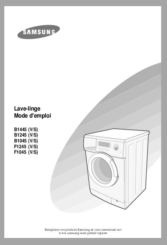 Notice gratuite lave linge