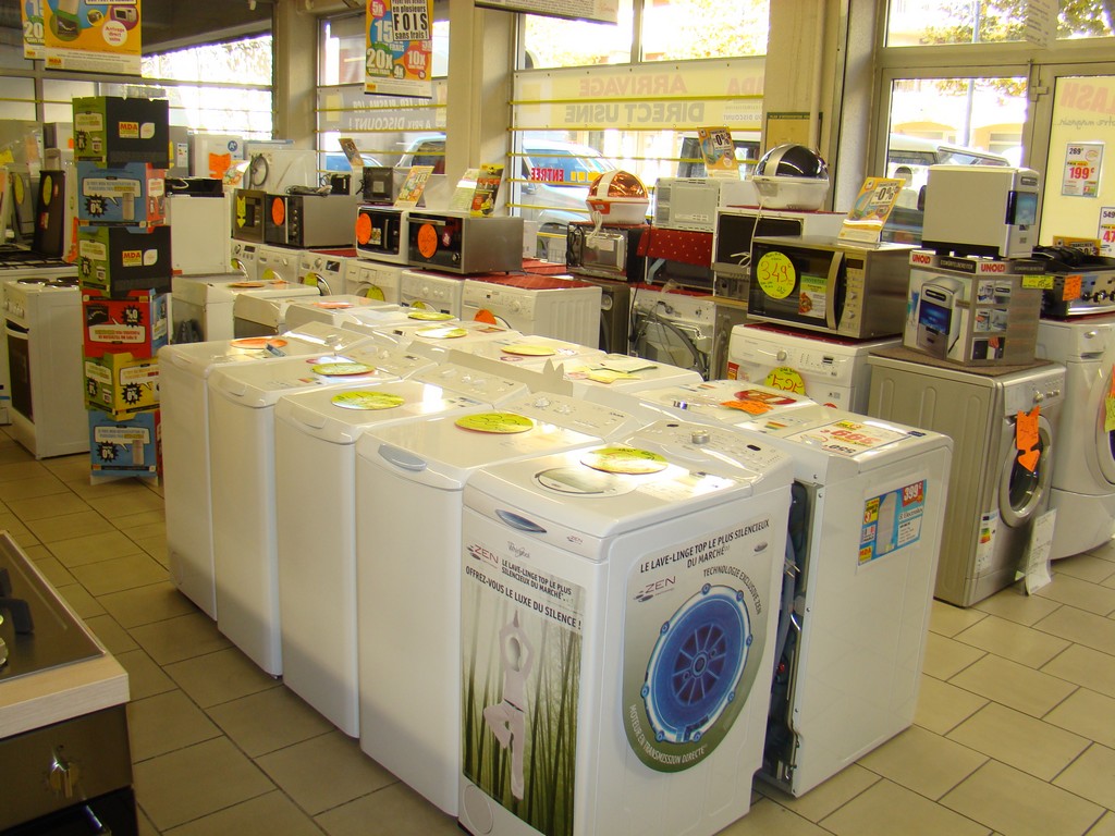 Lave linge chez mda