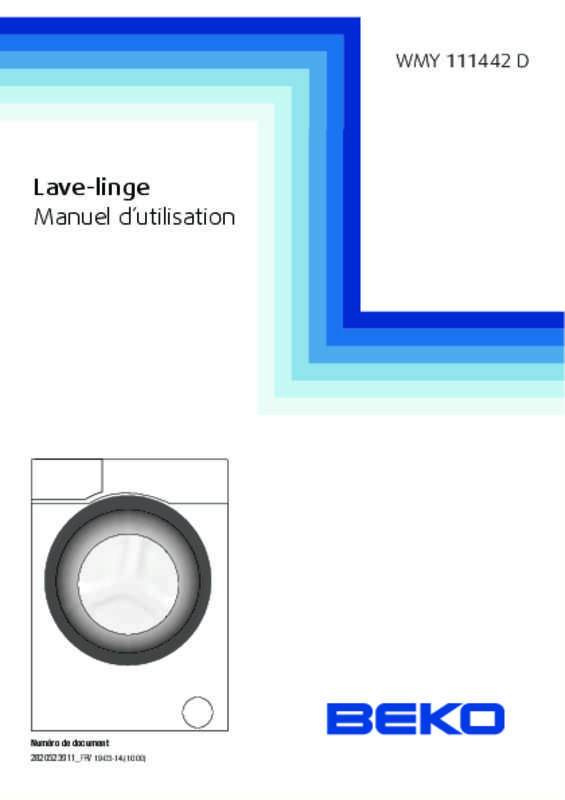 Lave linge hublot beko wmb81421m