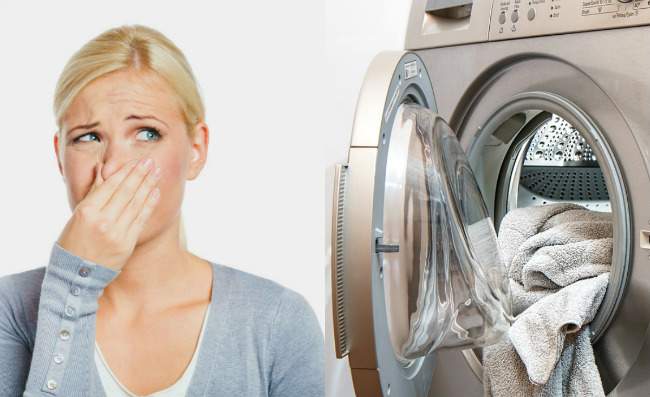Lave linge odeur