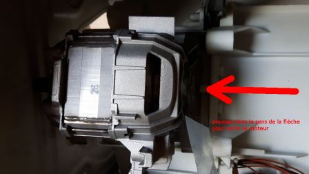 Changer charbon lave linge