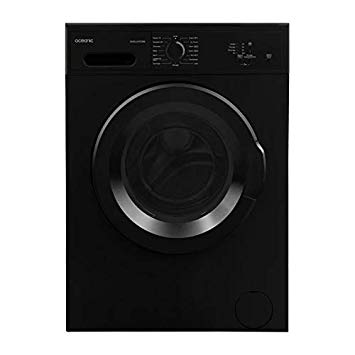 Lave linge hublot noir