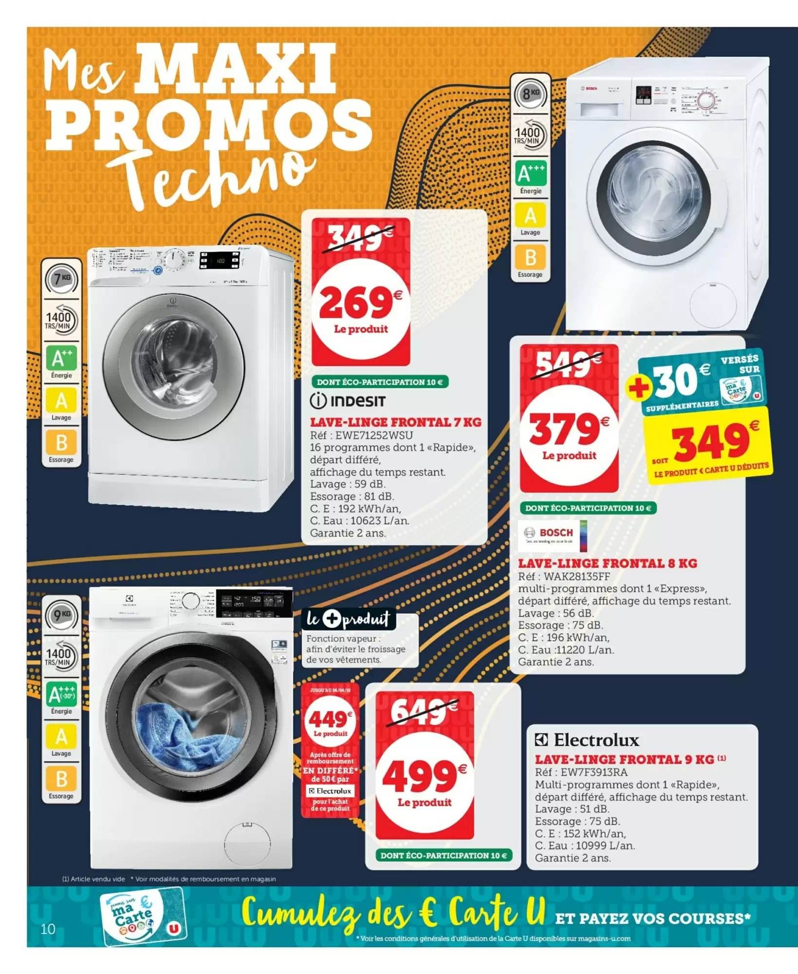 Castorama lave linge