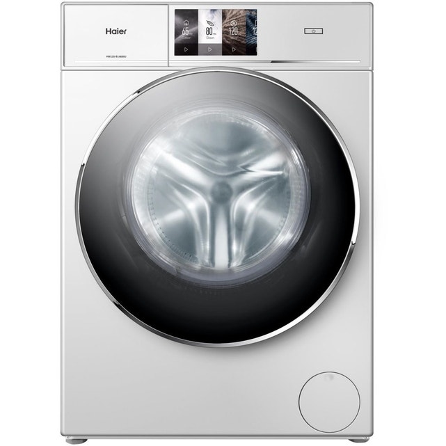 Lave linge gris hublot