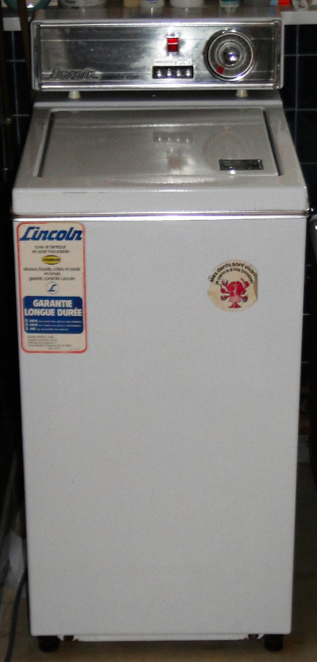 Lave linge lincoln