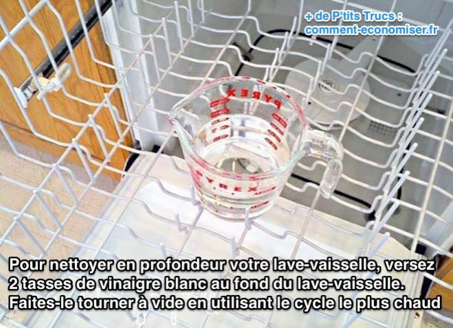Nettoyer lave linge vinaigre