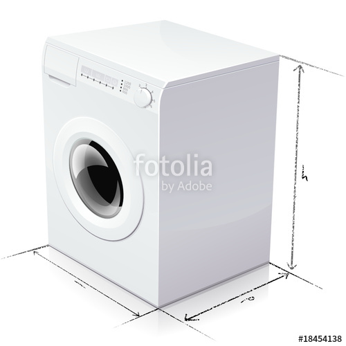 Dimensions lave-linge