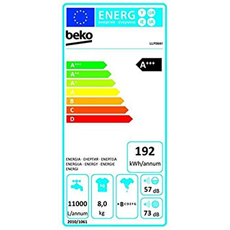 Beko llf08a1 - lave-linge 8kg a+++