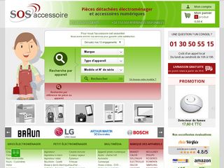 Sos accessoires lave linge