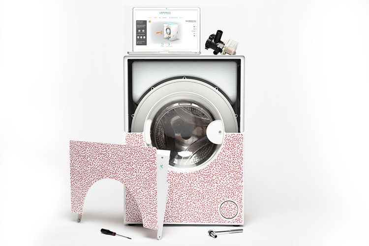 Lave linge retro